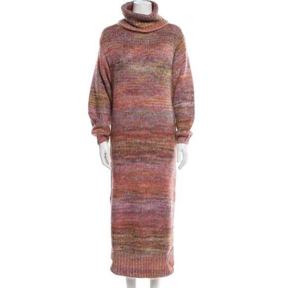 ❤️Mes Demoiselles Knit Turtleneck Maxi Dress❤️ - Picture 1 of 2